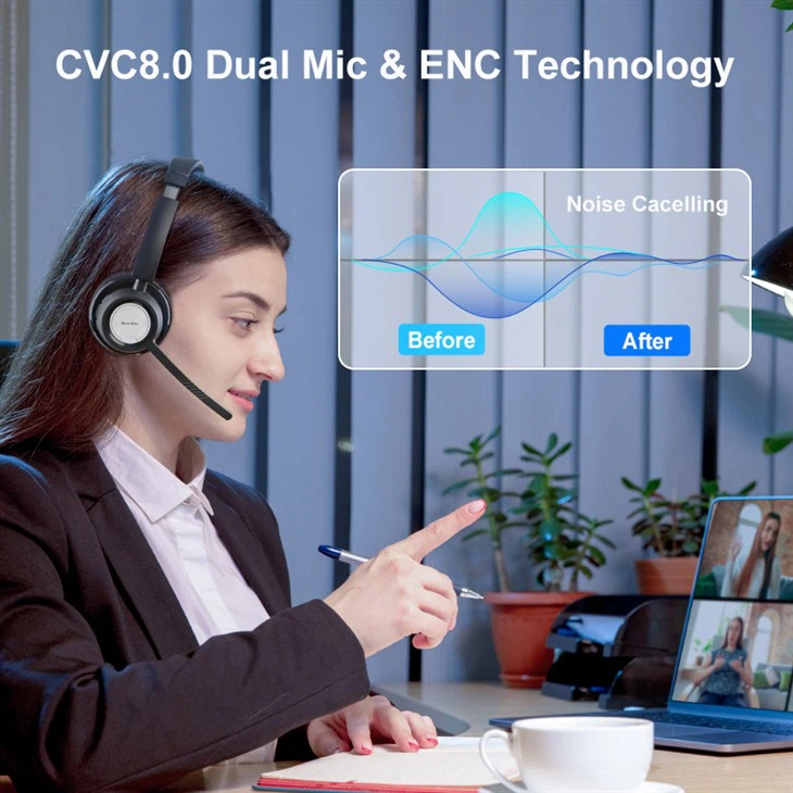 bluetooth headset with microphone